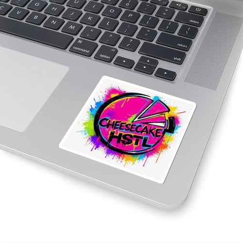 Cheesecake HSTL Colorful Graffiti Sticker — Kiss-Cut Vinyl Decal